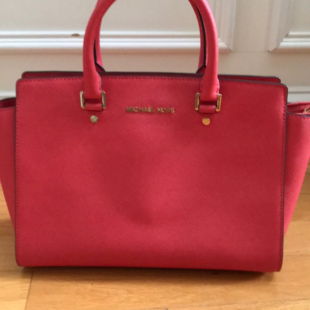 MK Leather Bag